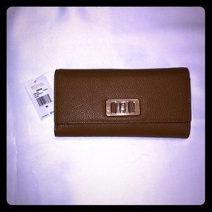 NWT Authentic Michael Kors Karson Leather Wallet
